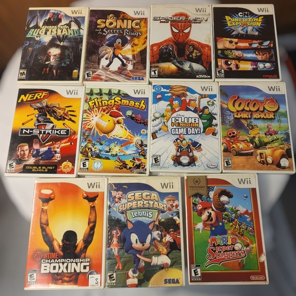Wii Game Bundle (Not Selling Separately!)